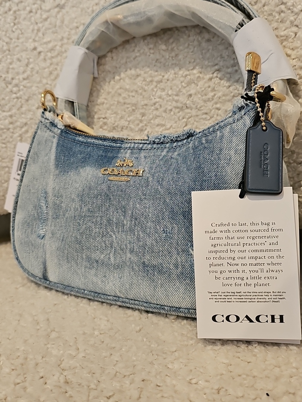 Coach Loved Denim Teri - Picture 3 of 10